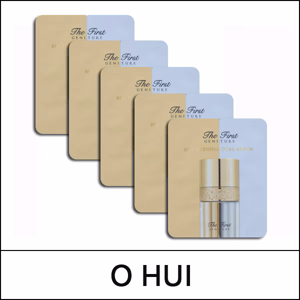 [O HUI] (sg) The First Geniture Brightening Dual Serum 2ml*60ea(Total 120ml) / (tt) 51 / (sgL) 99(09)/341(31)25(7) / 17,900 won(R)